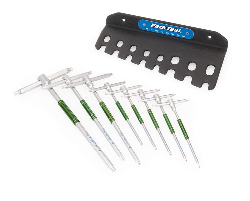 Park Tool THT-1 - Sliding T-Handle Torx Compatible Wrench Set, Silver - Image 1